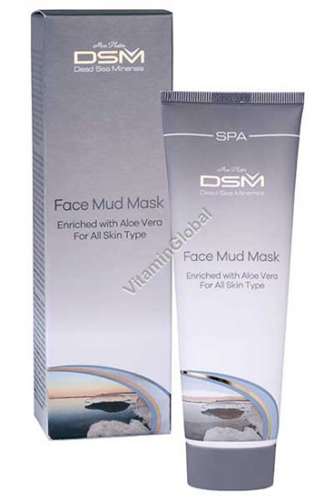 Грязевая маска для лица обогащенная минералами Мертвого моря 150 гр - DSM