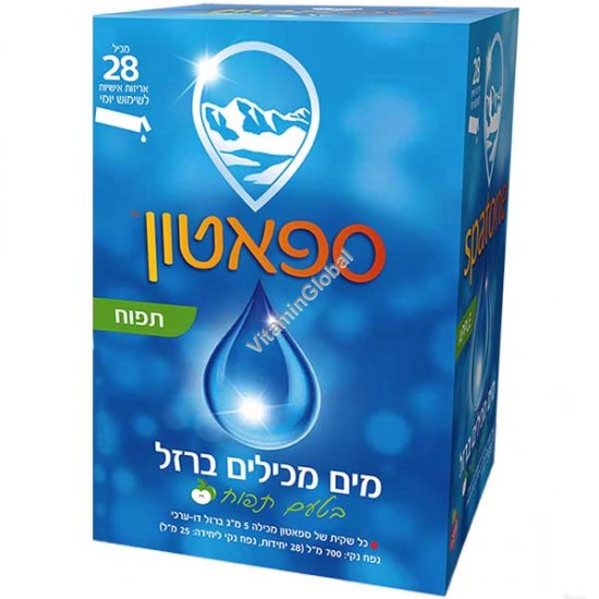 Спатон - обогащенная железом вода с яблочным вкусом 700 мл (28 индивидуальных порций по 25 мл)