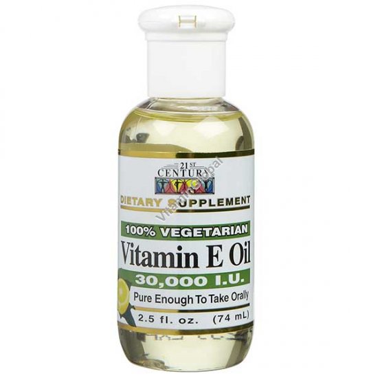 Жидкий витамин Е 74 мл - 21st Century