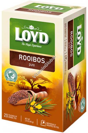 Чай Ройбуш 20 фильтр-пакетиков - Loyd
