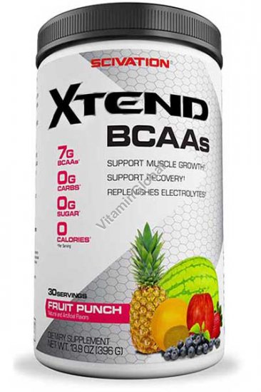 Xtend – комплекс аминокислот BCAA с фруктовым вкусом 396 гр - Scivation