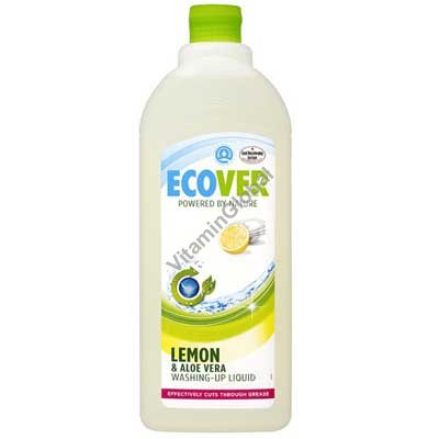 Жидкость для мытья посуды лимон и алоэ вера 1 литр - Эковер